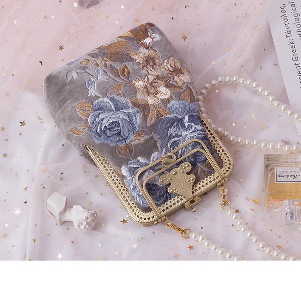 

evening bags embroider women party handmade vintage clutch female phone purse banquet wedding bridal gifts dress handbags
