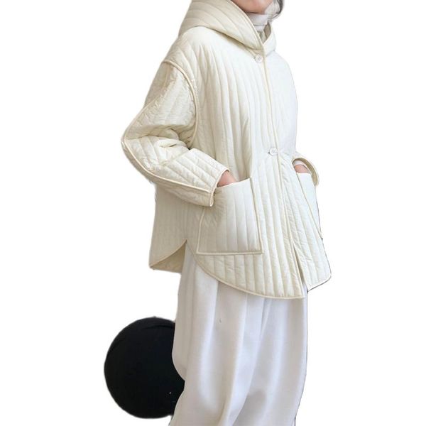

women's down & parkas beige fluorescent green hooded cotton coat women thick 2021 winter manteau femme hiver jacket quilting, Black