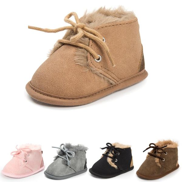 

first walkers winter fashion baby snow boots worm infant toddler shoes kid warm