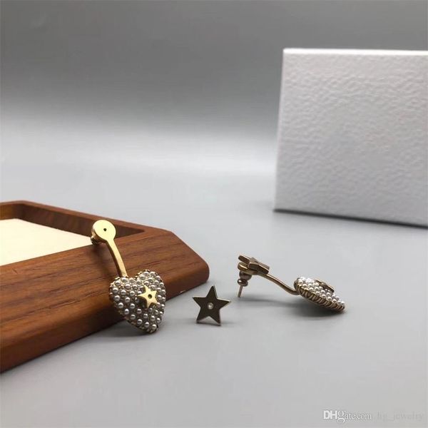 

2021 new classic designer earrings stud earrings necklace quality men's and women's 346, Golden