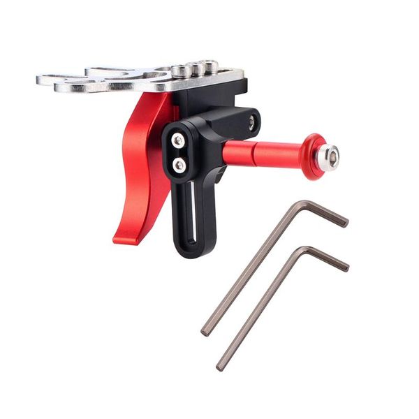 

aluminum alloy mount adapter accessory shutter trigger extension lever extend for stabilize underwater camera housing case lighting & studio