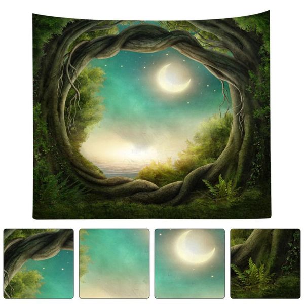 

tapestries forest pattern tapestry wall decorative hanging cloth