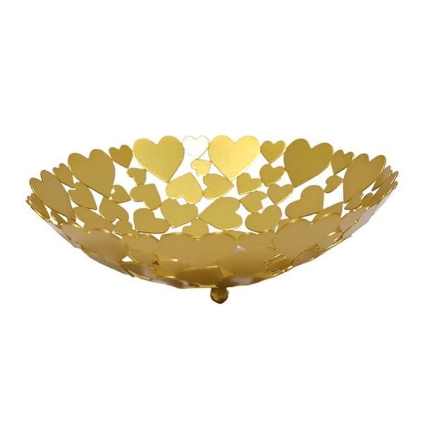 

fruit basket metal creative counterbowl deskdisplay decorative holder 68ue dishes & plates