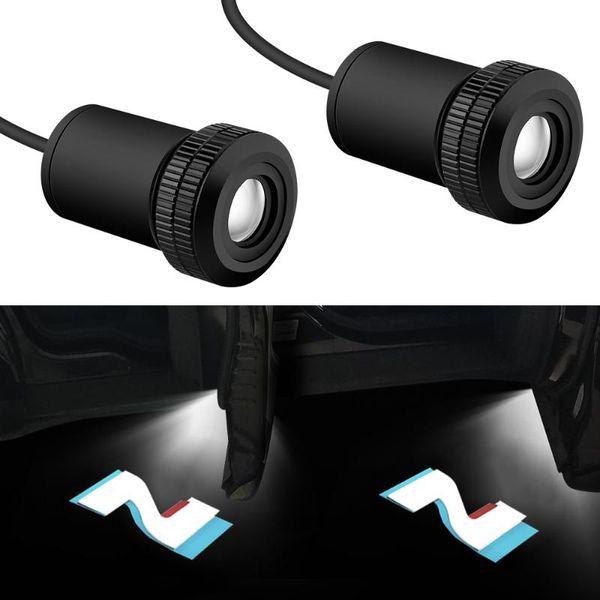 

interior&external lights 2pcs shadow logo n welcome light for i40 i30 i20 ix35 ix25 tucson sonata solaris led night car door