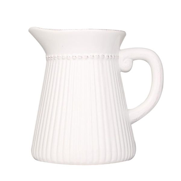 

vases 1pc simple flower vase decor ceramic household craft (white)