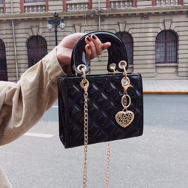 

evening bags cross-border women's korean fashion small square bag women trendy all-match ladies messenger rhombus shoulder