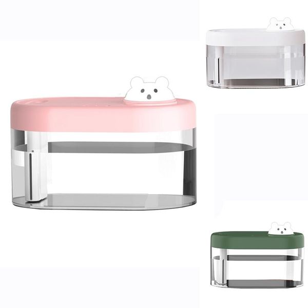 

essential oils diffusers air humidifier dual spray large capacity 2000mah usb rechargeable ultrasonic led color light cool mist