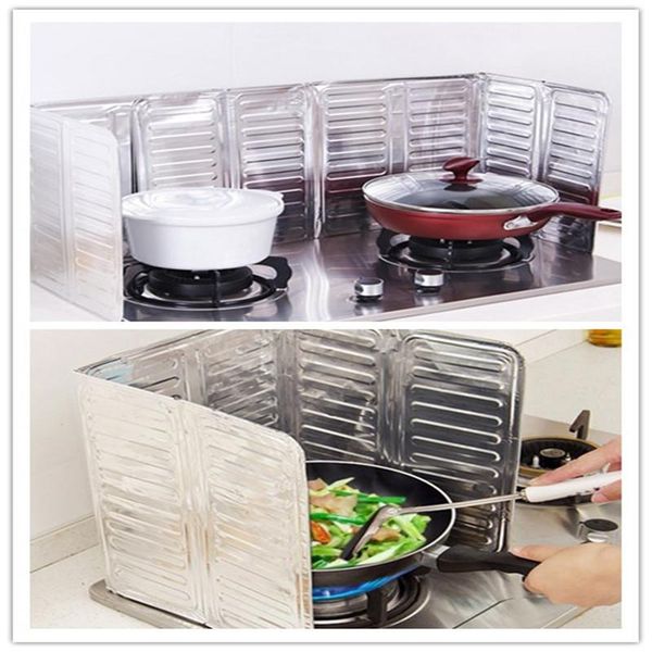 

kitchen oil baffle plate isolate splashing holder tools flatware sets