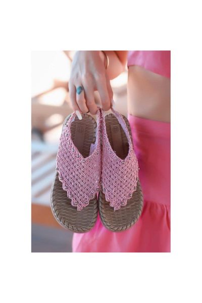 

sandals the mipa powder braided, Black