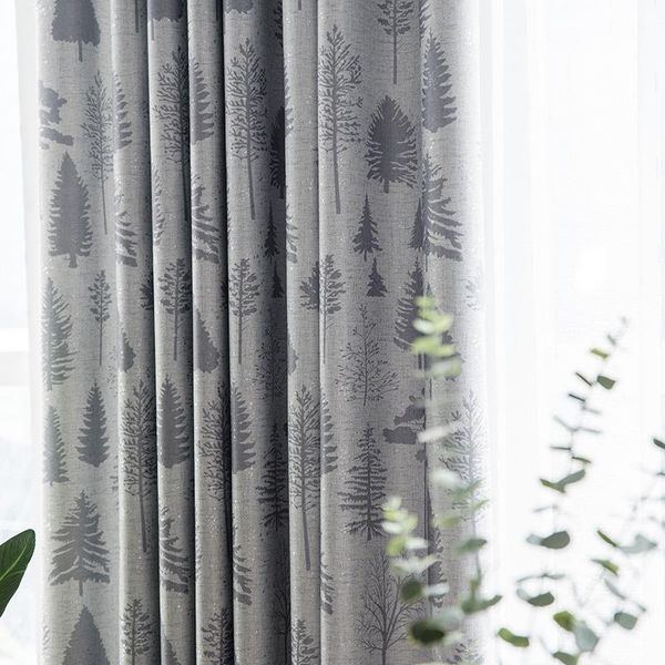 

modern boutique curtains for living dining room bedroom simple point jacquard shade cloth curtain fabric & drapes