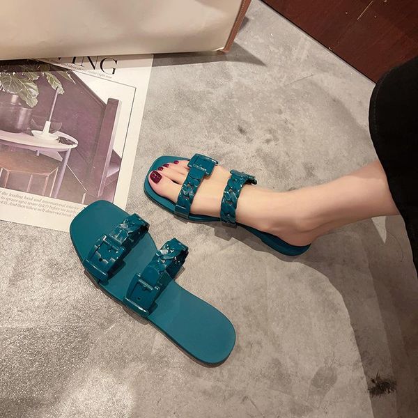 

sandals women flip flops summer fashion beach slippers breathable non-slip flat shoes slides lady casual female, Black