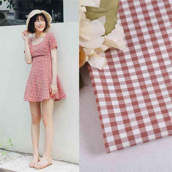

150d twill yarn dyed plaid plaid women's dress shirt fabric, Black;white