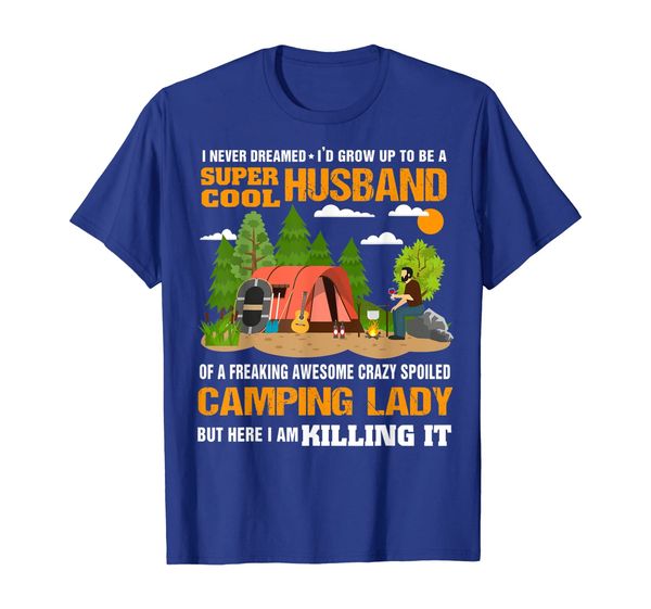 

i never dreamed i'd grow up to be a super cool husband shirt, White;black