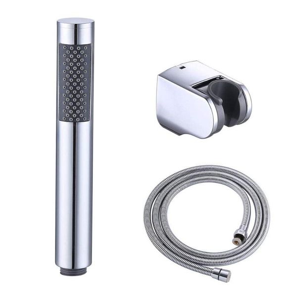 

bathroom shower heads brass handheld head with extra long hose and bracket holder chrome