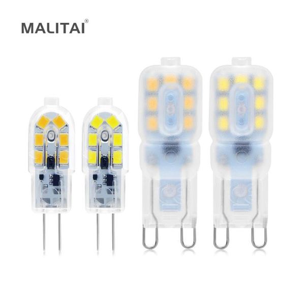 

bulbs led lamp g4 g9 3w 5w mini bulb ac / dc 220v 110v 12v smd2835 spotlight chandelier lighting replace halogen