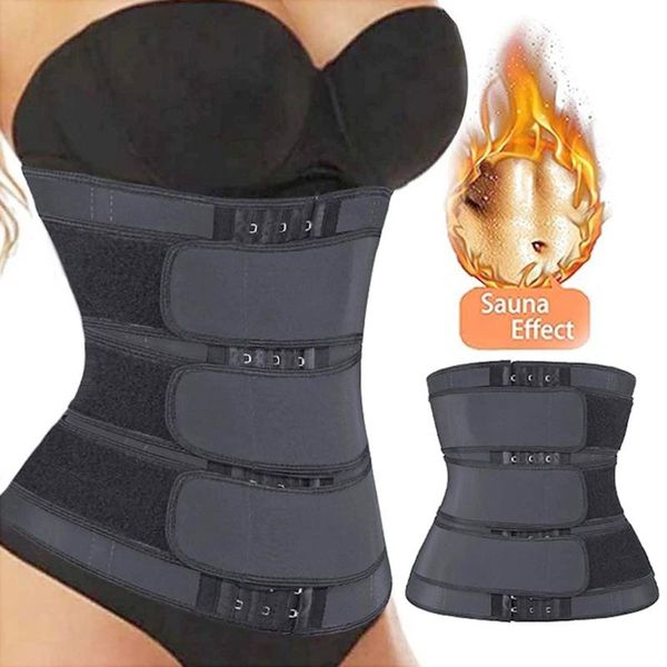 

women's shapers corsets women faja colombiana neoprene hook high compression waist training corset suita ble for weight loss shapewea, Black;white