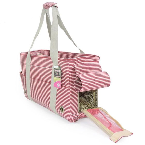 

cat carriers,crates & houses pet carrier bag handbag wearproof breathable portable outdoor travel for small dogs lightweight fashion