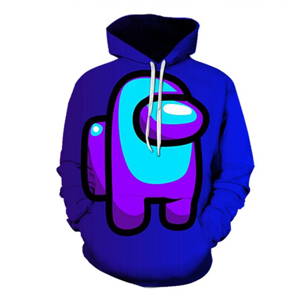 

men's hoodie long sleeve long sweater loose comfortable soft print europe and america sonic hedgehog 3da spot, White;black