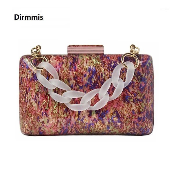 

evening bags trendy acrylic bag fashion women handbag red geometric luxury wedding party woman casual box clutch purse1