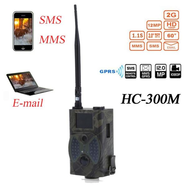 

hunting cameras outlife hc300m trail camera hc-300m 940nm 12mp 1080p video night vision mms gprs scouting infrared game