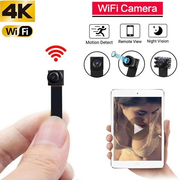 

mini cameras hd 4k diy portable wifi ip camera p2p wireless micro webcam camcorder video recorder night vision remote view support128g