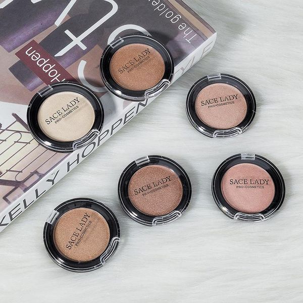 

blush 1 pcs shining smooth makeup face contour pink orange blusher ldo99