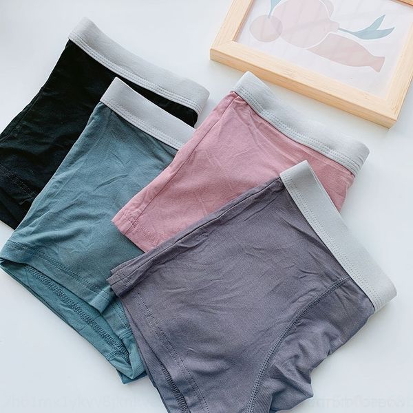 

ugse simple and breathable thin women's panties middle waist men's large underwearinner clemens underwear size traceless personali, Black;pink