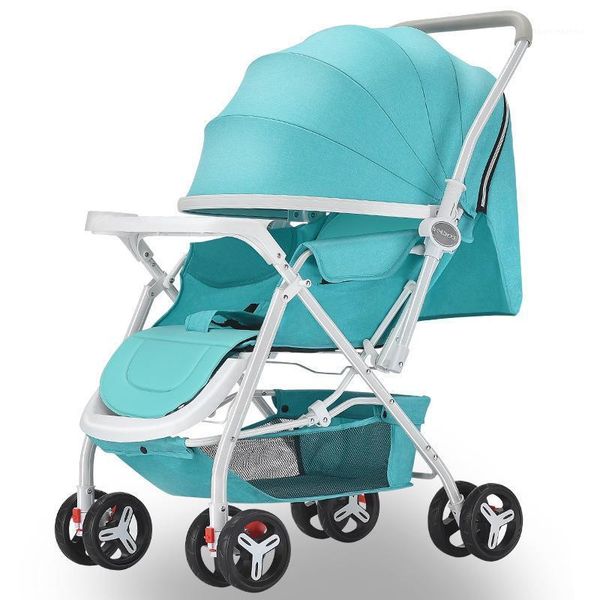 

strollers# foldable baby stroller reversible born carriage travaling infant pram can sit and recline with gifts for 0-4 years old1