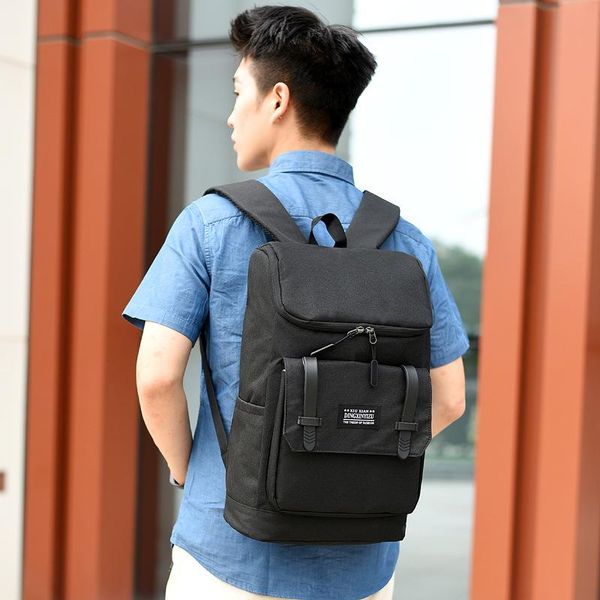 

backpack style fashion oxford lapbag casual women men traveling