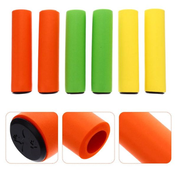

handlebars 3pcs useful bike handle bar grips mountain protective cover