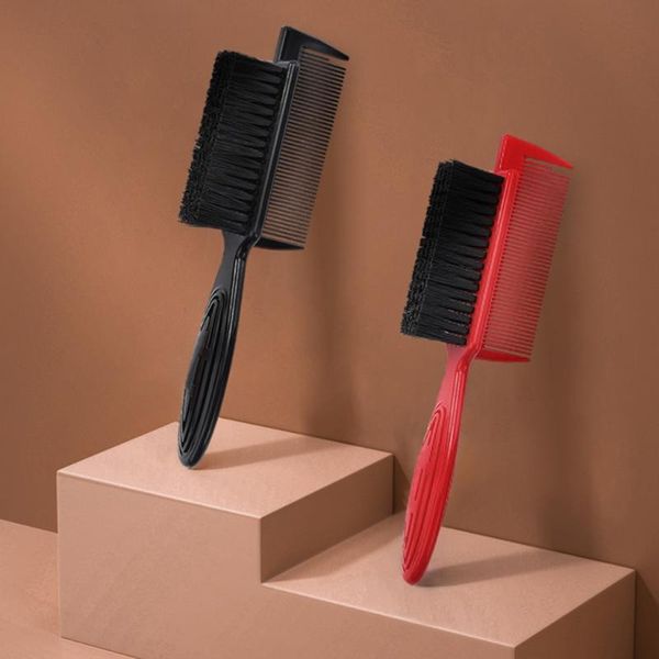

hair brushes y98b 2 in 1 comb hairstyling tool multifunctional brush combs hairdressing for men women salon home use, Silver