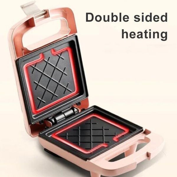 

baking moulds electric sandwich waffle maker machine toaster breakfast pan oven bread dnj998