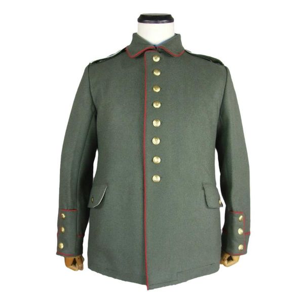 

men's tracksuits german model 1907-10 feldbluse field tunic, Gray