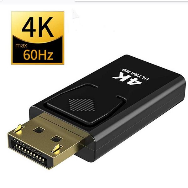 

audio cables & connectors dp to 4k 60hz displayport adapter male female cable converter for pc tv projector
