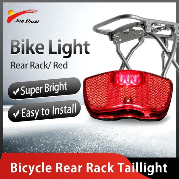 

waterproof bicycle rear lamp 2 led taillight tail safety warning cycling portable light bike accessories part lights