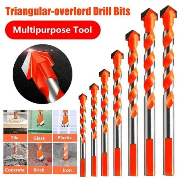 

professional hand tool sets multi-material drill bit set for tile glass wood tungsten carbide tip wall mirror ceramic on concrete brick