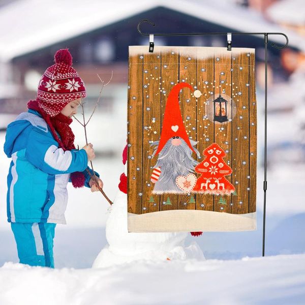 

christmas decorations decoration garden hanging flag cartoon pattern holiday navidad