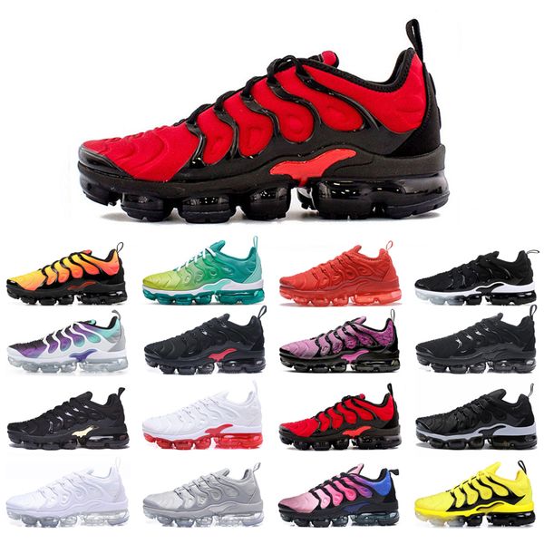 

mens running shoes womens tn plus triple white black sunset lemon lime red shark tooth aurora green blue cool grey hyper violet bumblebee br