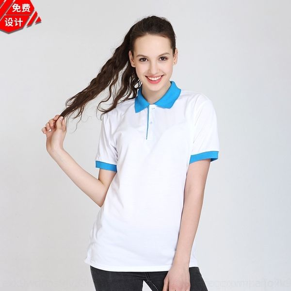

cdy advertising lapel short sleeve polo printed men's -shirts) ulture customized advertising men's lapel short - sleeve polo shirt, White;black