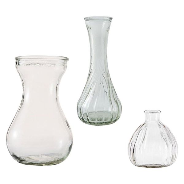 

vases 3 pcs hydroponic flower vase arrangement container glass pot