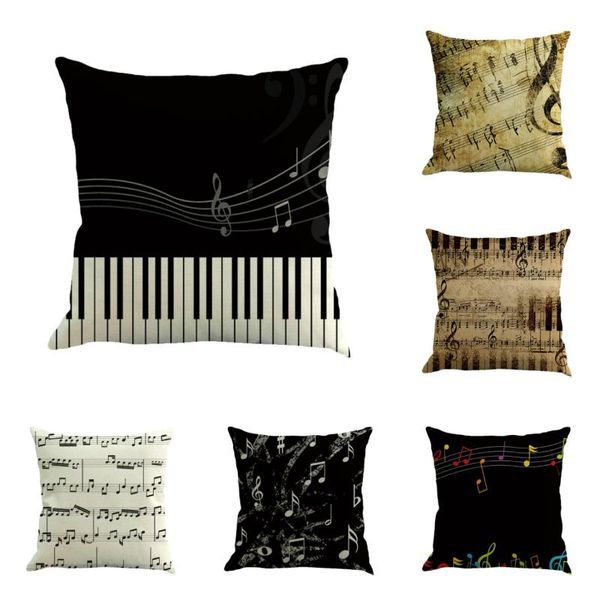 

cushion/decorative pillow amazon classical music notes linen pillows office cushions cover manufacturers customized
