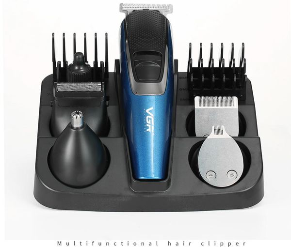 

hair clippers ourwork multi-function razor hairdresser set five in one electric push scissors charging accessories172