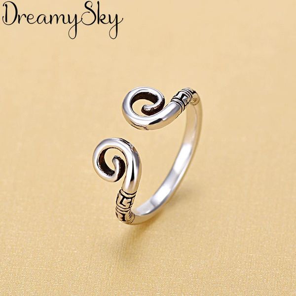 

wedding rings bohemian exaggeration bridal s925 crown for women luxury sterling silver jewelry girls fancy ring joyas de plata 925, Slivery;golden
