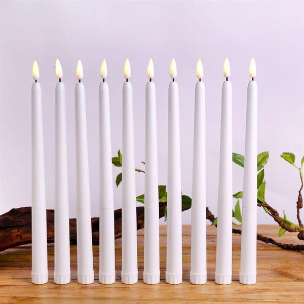 

candles 6pcs halloween led candle lights electronic decorative lamps