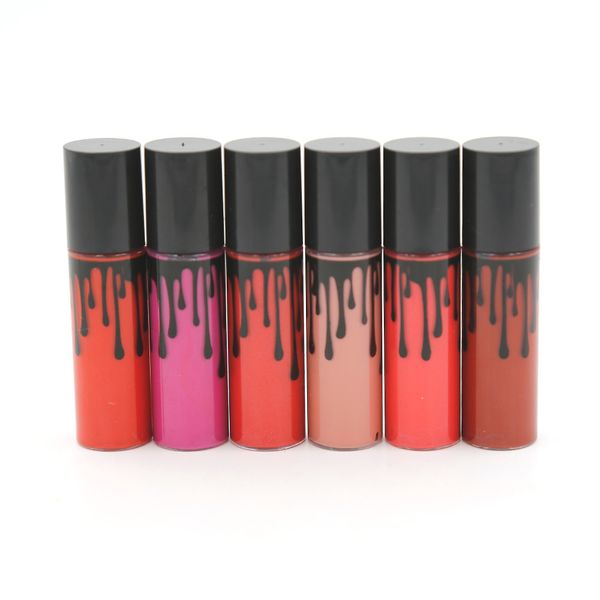 

lip gloss makeup 6 pics/lot waterproof matte liquid lipstick lipgloss 8328