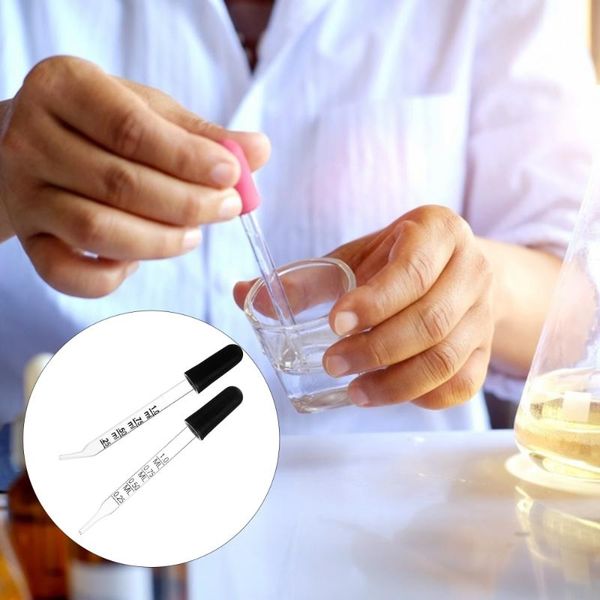 

storage bottles & jars 12 pcs glass dropper essential oils pipette straight-tip