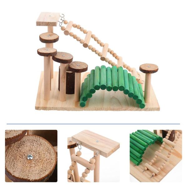

set climbing ladder prime useful durable pet supplies hamster playing toy for small animal