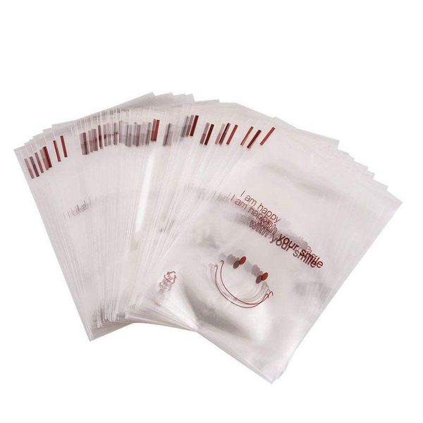 

gift wrap 100 pcs transparent bag cookie plastic biscuit cellulose