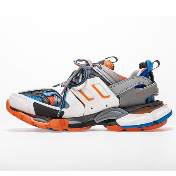 

triple s track 3.0 casual shoes man woman sneaker lace-up mixed colors fashion lace up grandpa trainer shoes chaussures de sport ssvwsh zy70, Black