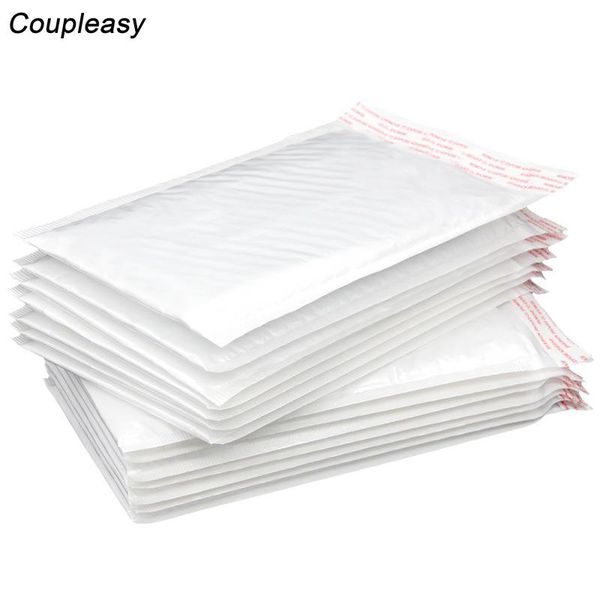 

20pcs white pearl envelopes waterproof mail packaging bags shockproof foam padded self seal postage packing